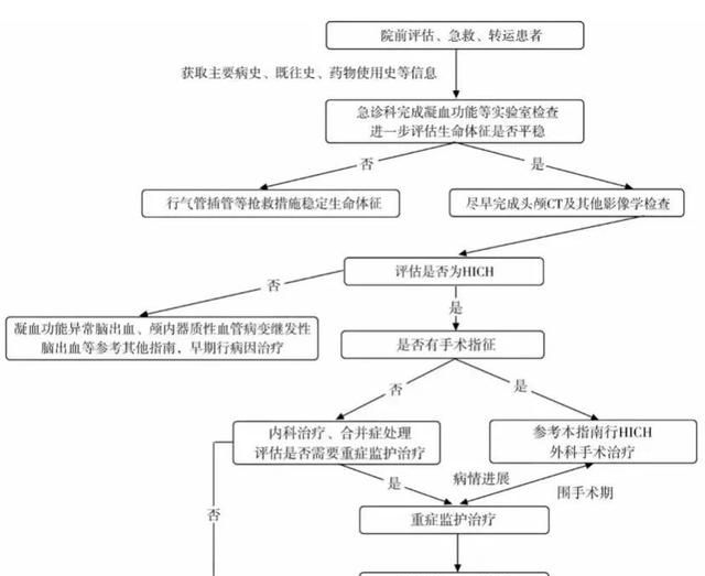 万一脑出血了，正规诊疗流程你知道吗？