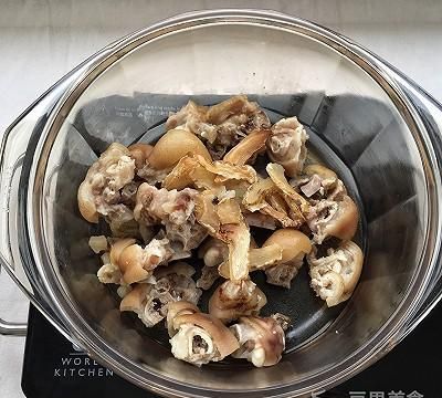天麻炖猪蹄的做法