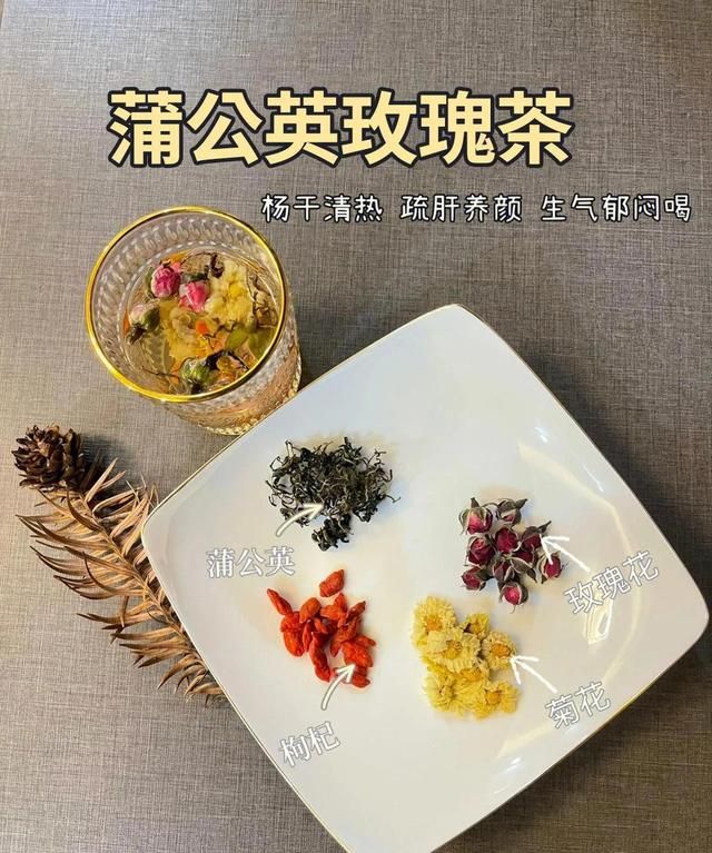 6款养生花茶搭配！排毒养颜去闭口，真实yyds！！