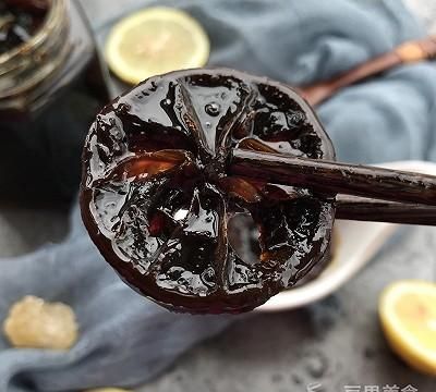 川贝陈皮柠檬膏的做法