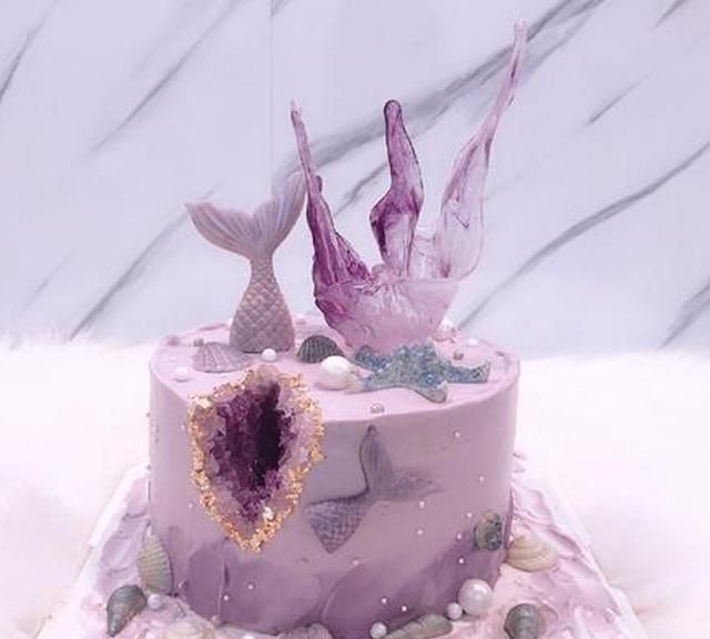 水晶洞蛋糕怎么做的图2