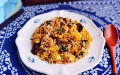 #橄享国民味 热烹更美味# 海参蛋炒饭