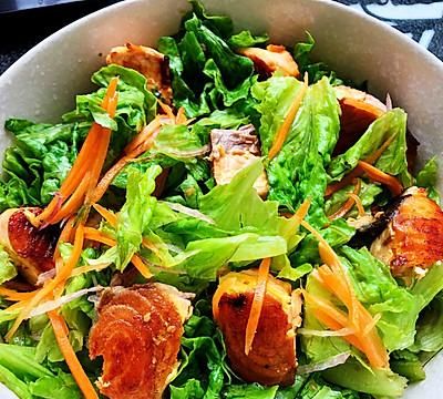 #少盐饮食 轻松生活#牛油（酥油）烤三文鱼