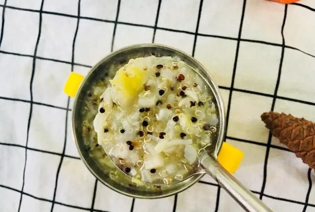 藜麦粥宝宝辅食怎么做,藜麦粥火龙果宝宝辅食图1