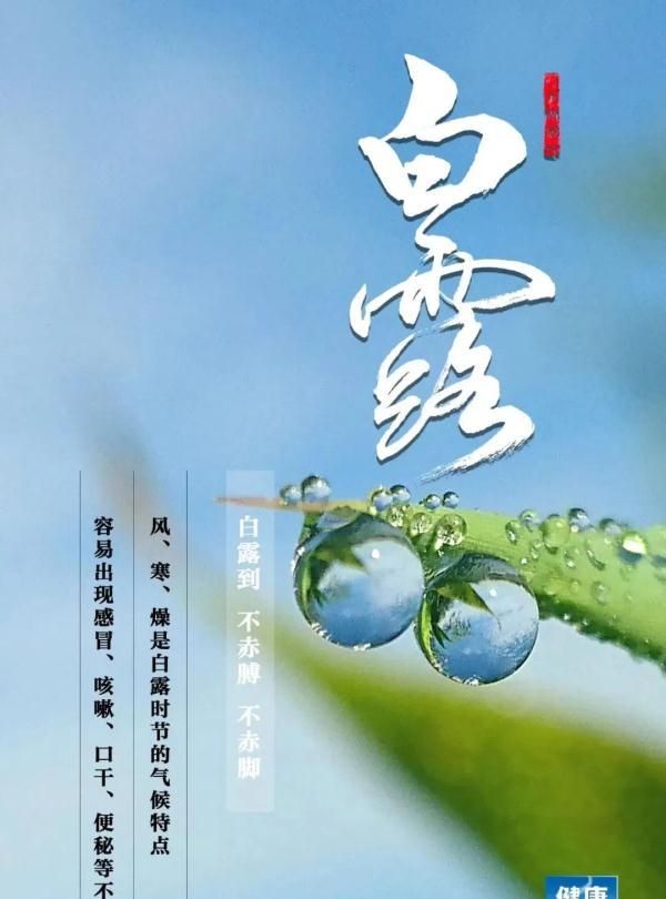 白露养生有三果，这样吃，防秋燥