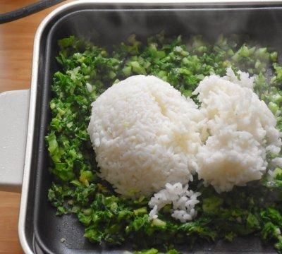 你和幸福就差这一份芥菜炒饭