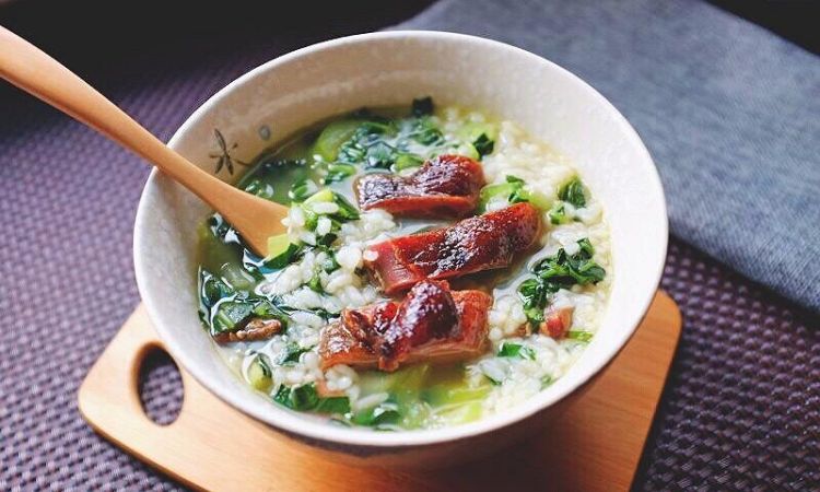 酱鸭菜泡饭的做法,酱鸭菜泡饭煎包图1