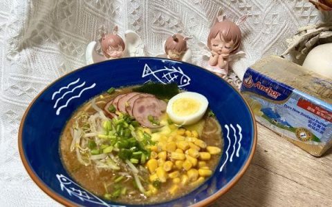 #2021创意料理组——创意“食”光#味噌奶油玉米拉面