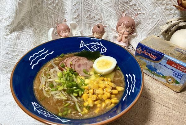 #2021创意料理组——创意“食”光#味噌奶油玉米拉面