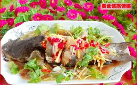 泡椒清蒸剑骨鱼