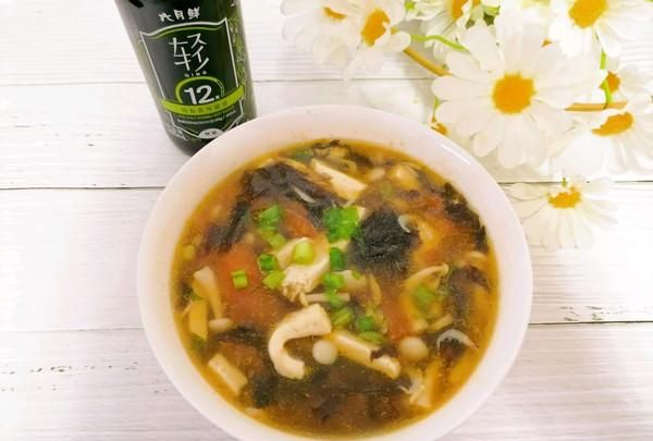 冬日滋补不上火，这道蘑菇紫菜汤你需要拥有
