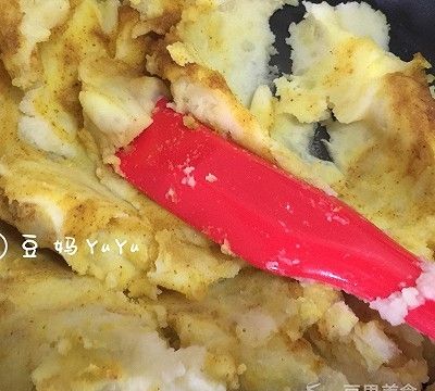 咖喱土豆泥与伊比利亚火腿片,咖喱火腿土豆泥图4