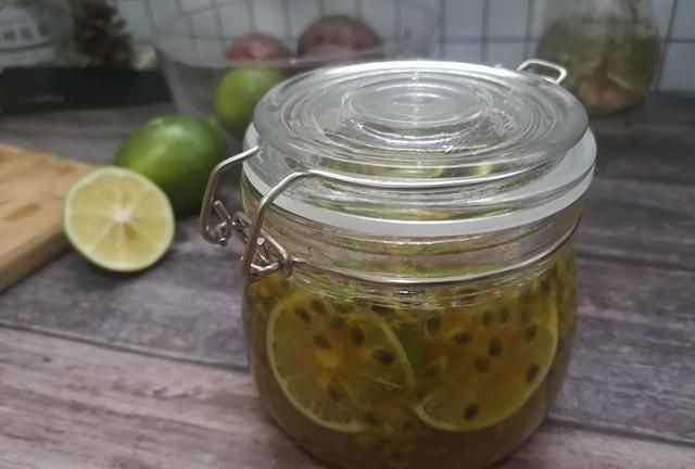 夏天来了就喝上一杯柠檬百香果茶太幸福了图6