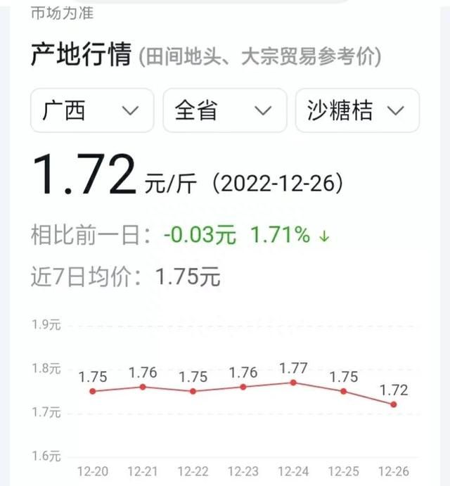 元旦将近广西砂糖橘即将大量上市，产地价格很伤果农的心