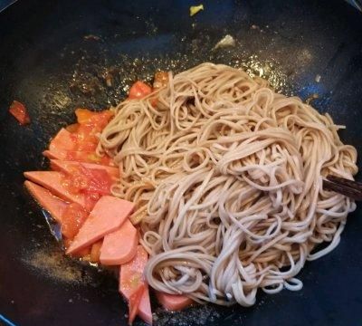 美味减脂沙拉炒荞麦面你这么做，保证你吃一次想十次