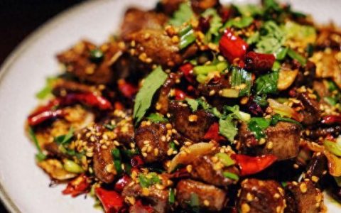 香辣小猪肝做法,麻辣小郡肝正宗做法
