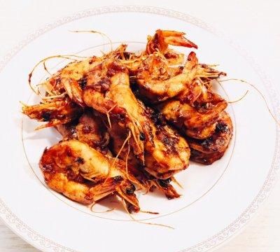 忙里偷个懒，轻松来一碗#我为奥运出食力#油爆虾
