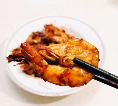 忙里偷个懒，轻松来一碗#我为奥运出食力#油爆虾