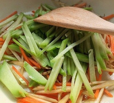 三色清炒牛蒡做法(三色清炒牛蒡的配方)图5