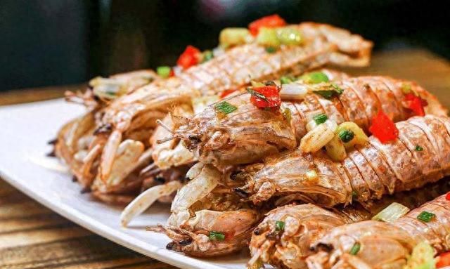 酥脆椒盐虾姑的做法，下酒菜最好的椒盐皮皮虾