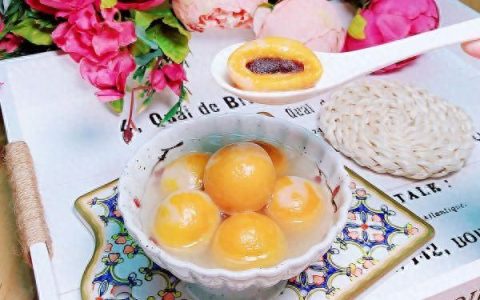 炫彩南瓜汤圆图片大全(炫彩冰汤圆)