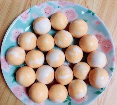 炫彩南瓜汤圆#元宵节美食大赏#