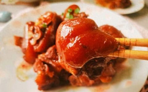 会做这些红焖猪手,你比大厨都牛气吗