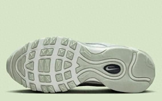 Nike Air Max 97银色和开心果色配色