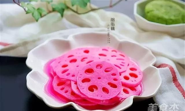 凉拌藕片怎么做,藕片胡萝卜凉拌图18