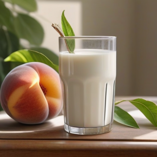 每天喝桃胶牛奶有什么好处