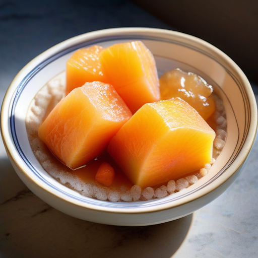冰糖银耳炖桃胶功效