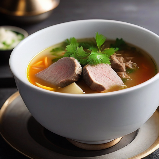 药膳羊肉汤制作方法