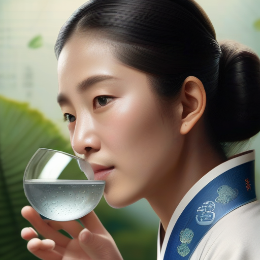 中医养生喝水