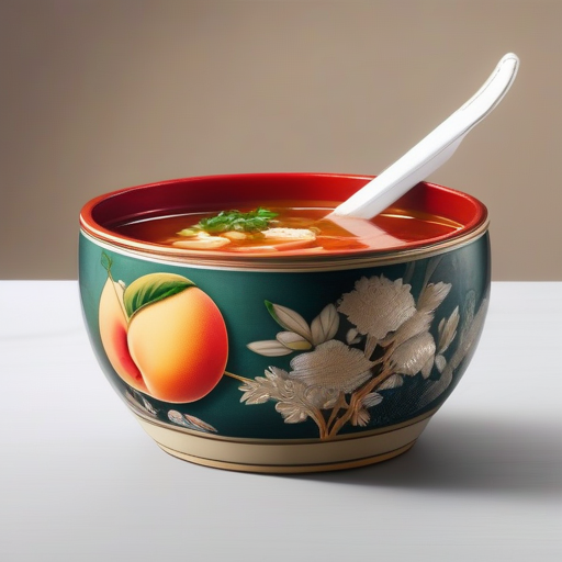桃胶煲瘦肉汤的做法